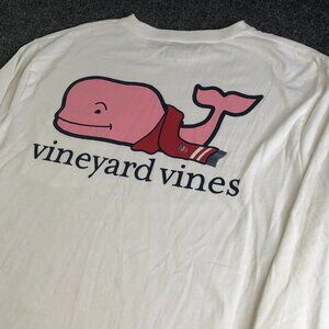 Vineyard Vines Shirt Mens Medium White Cotton US Mens National Team Soccer
